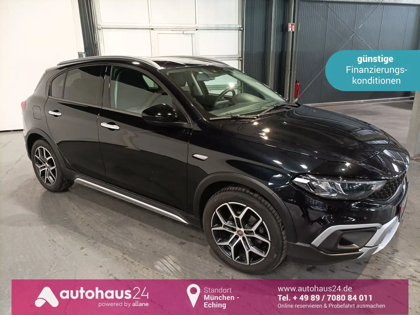 Fiat Tipo 1.0 Cross LED|Navi|PDC|Kamera|ACC Schwarz - 1