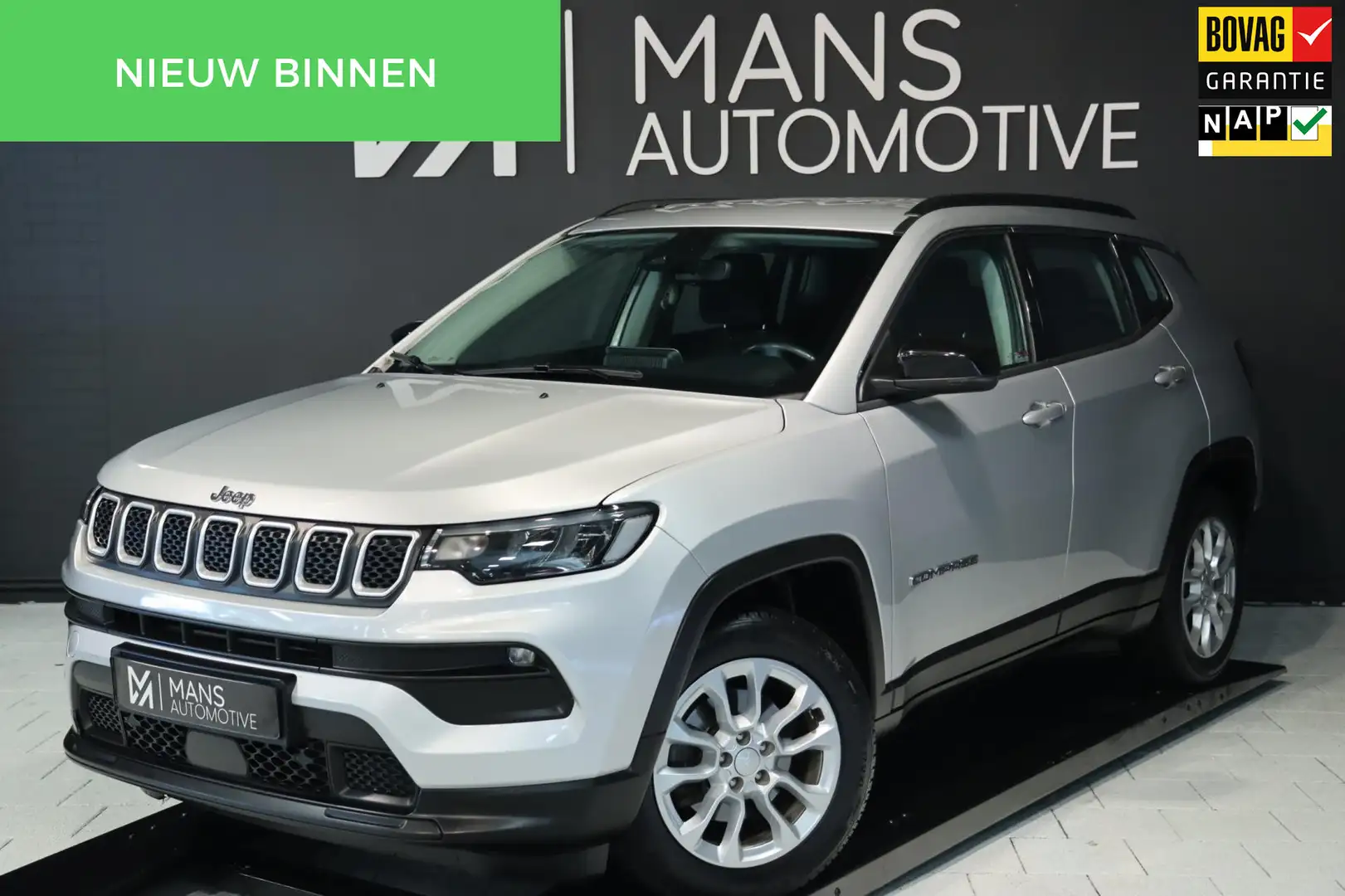Jeep Compass 1.3T / CAMERA / STOEL+STUURVERW / CARPLAY / LED Gris - 1
