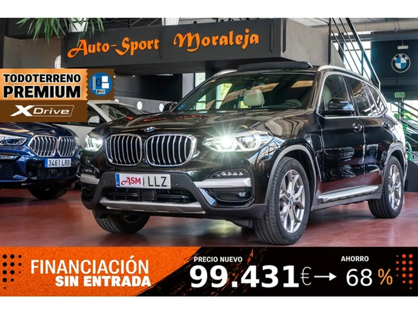 BMW X3 xDrive 30e Zwart - 1