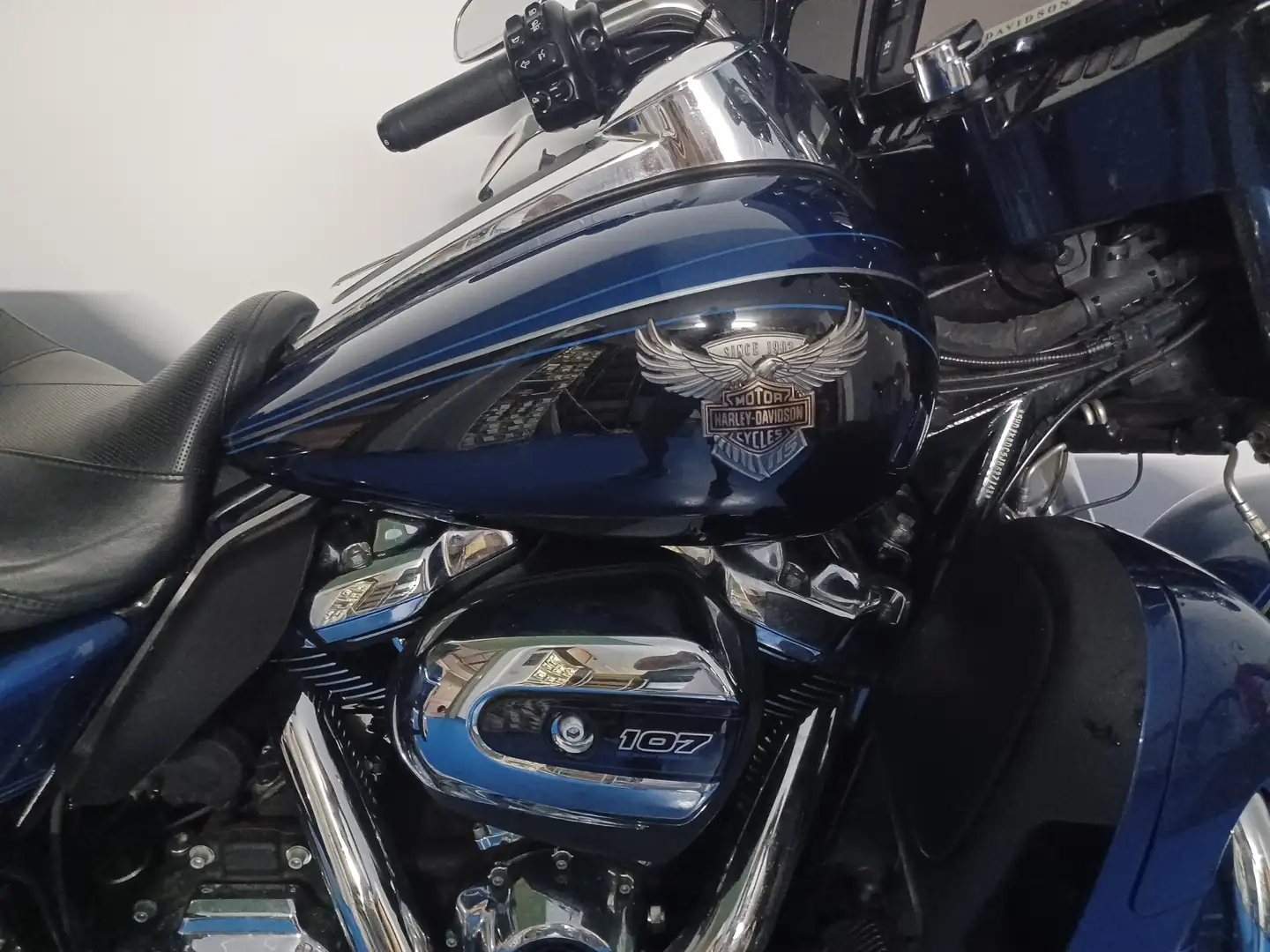 Harley-Davidson Ultra Limited 115TH Bleu - 2