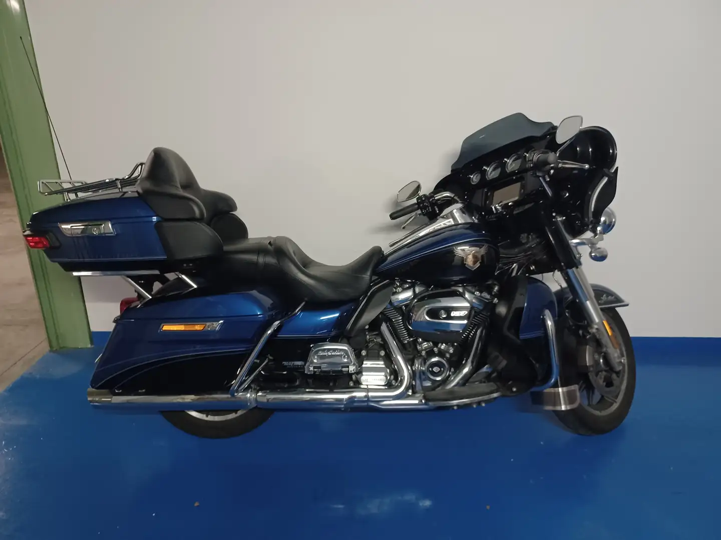 Harley-Davidson Ultra Limited 115TH Bleu - 1