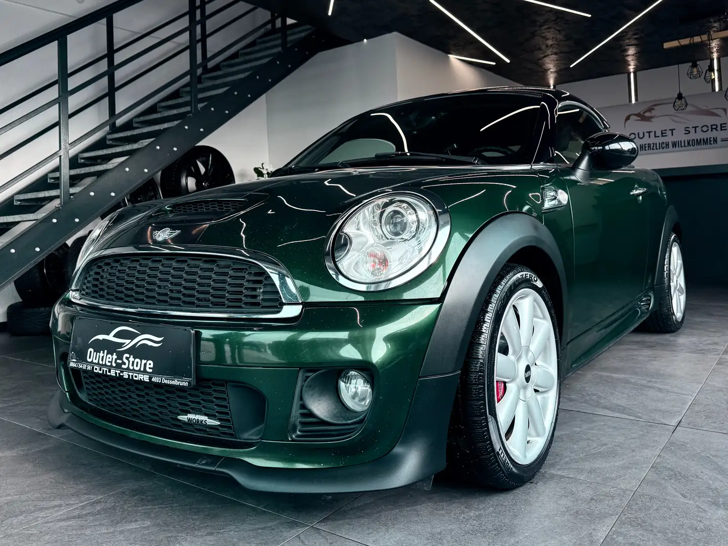 MINI John Cooper Works Coupe JCW*2.Besitz*Top-Ausstattung*Blickfang*ARBÖ* Verde - 1