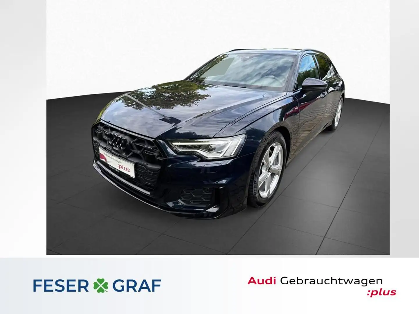 Audi A6 Avant S line 50 TDI qua. tiptr. PANO+RFK+MA Blau - 1