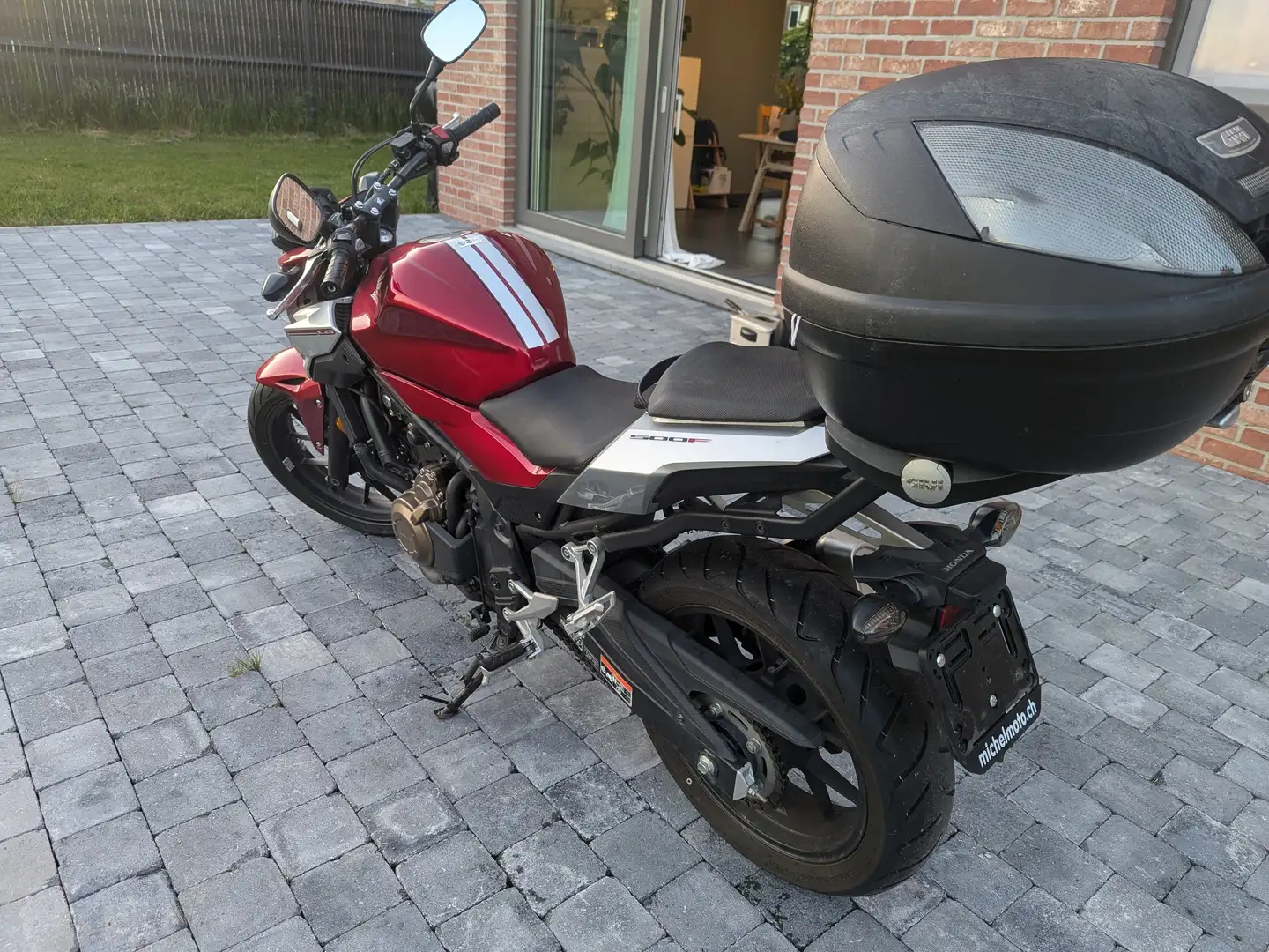 Honda CB 500 CB500F Rouge - 2