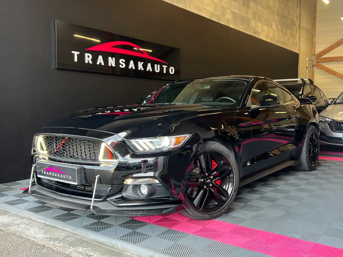 Ford Mustang 317 ch Éco - boost Zwart - 1