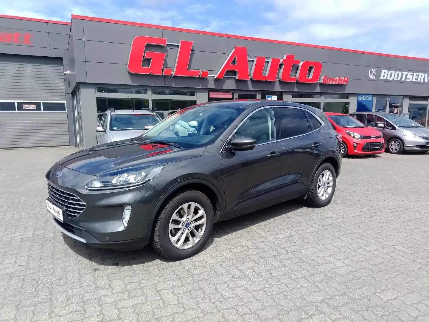 Ford Kuga Tit./NAVI/SPUR/SH/LENKRADHZG/PDC/KEYFREE Gris - 1