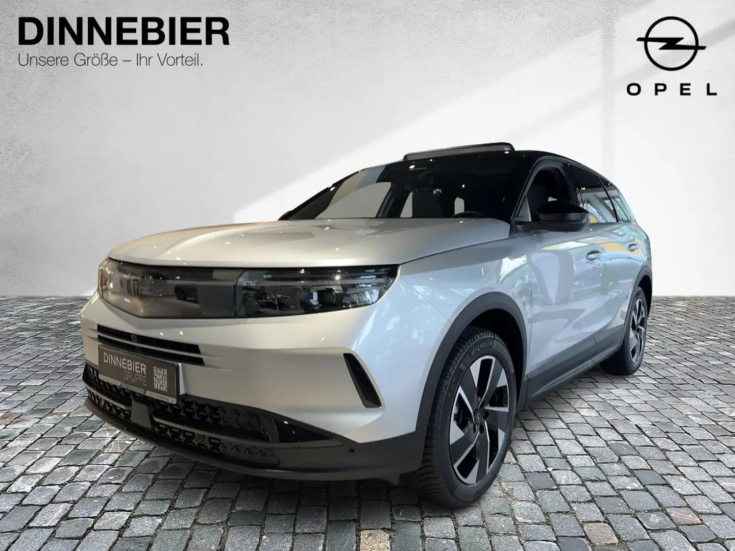 Opel Grandland GS 1.2 Glasdach+LED+360°Kamera+Navi Silber - 2