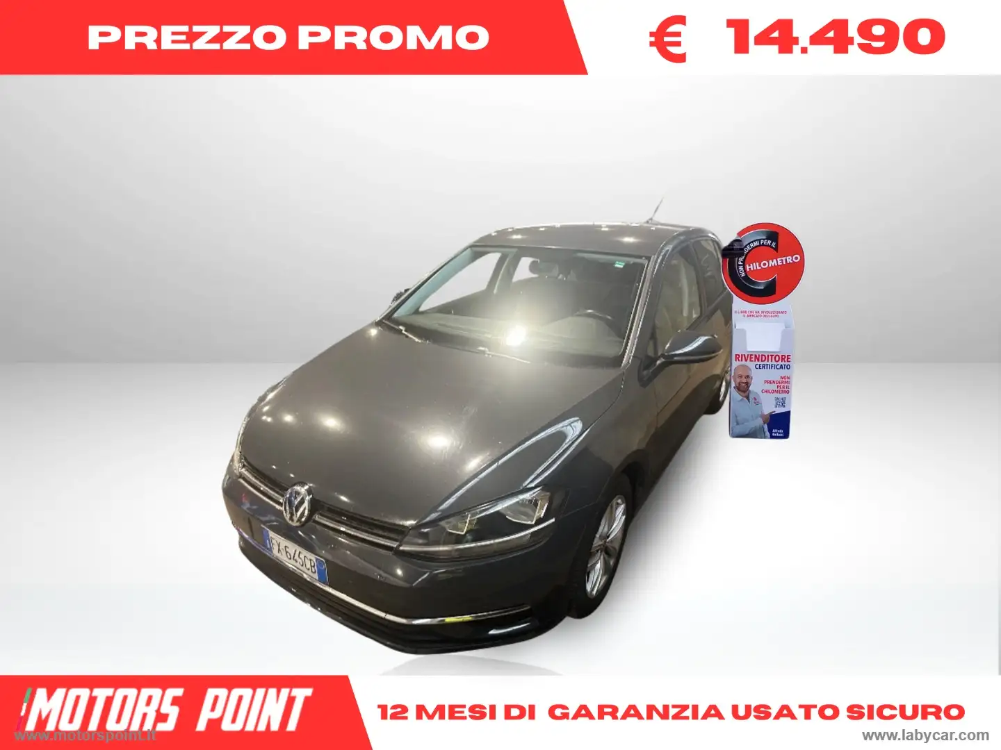 Volkswagen Golf 1.6 TDI 115CV 5p. Executive BMT Nero - 1