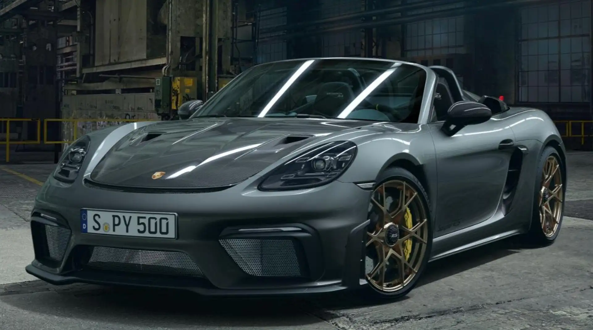 Porsche 718 Spyder RS Céramic PCCB Pack Weissach Bose Lift Gris - 1