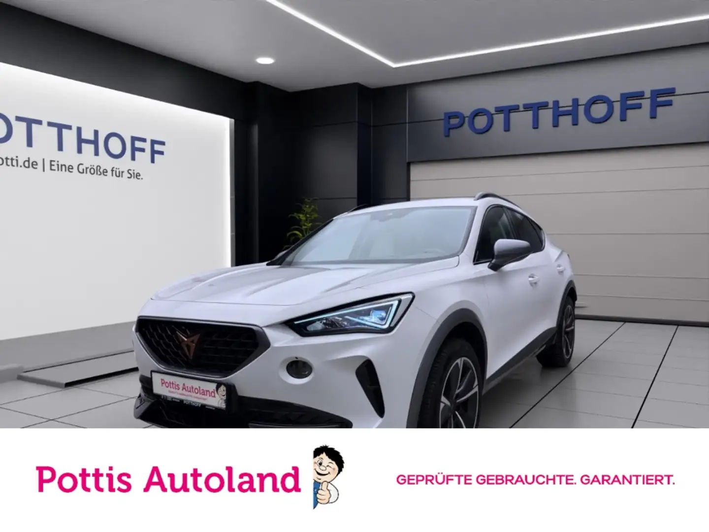 CUPRA Formentor 1.5 TSI AHK NAVI PDC LED SITZHZG Weiß - 1