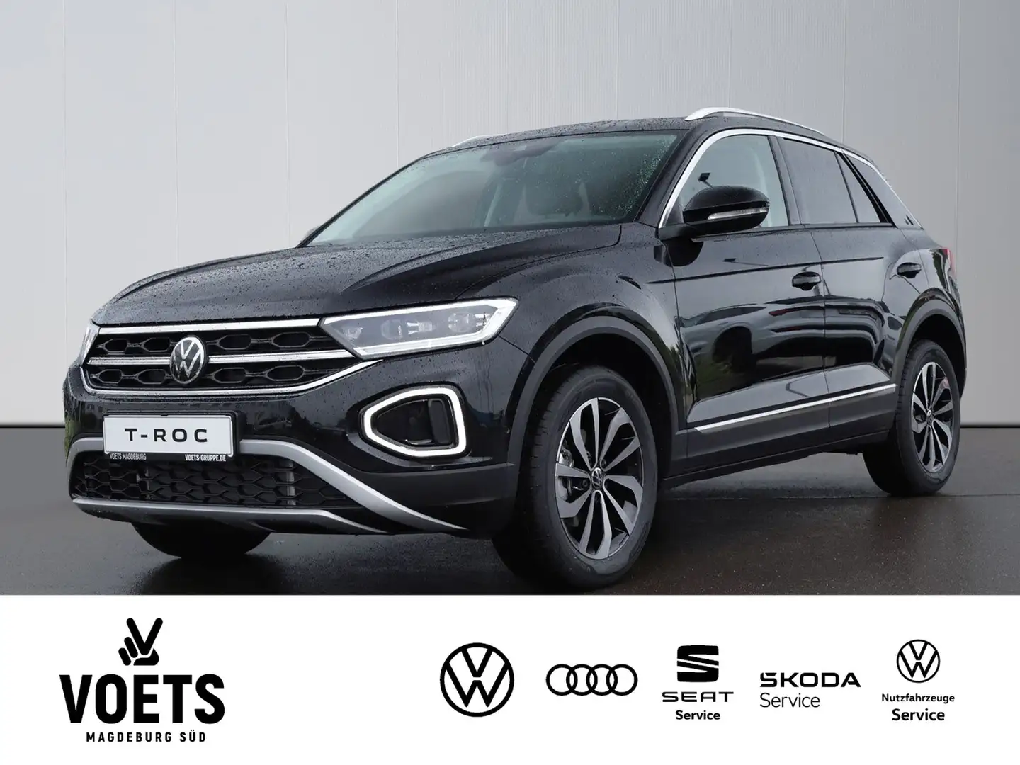 Volkswagen T-Roc Style 1.5 l TSI OPF 110 kW (150 PS) 7-Gang-Dopp... Schwarz - 1