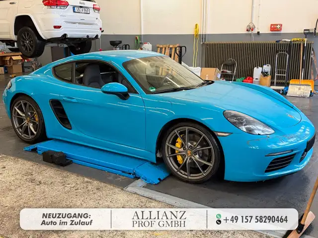 Porsche Cayman 718 Cayman S Ceramic Burm Chrono PASM CAM UNFALL