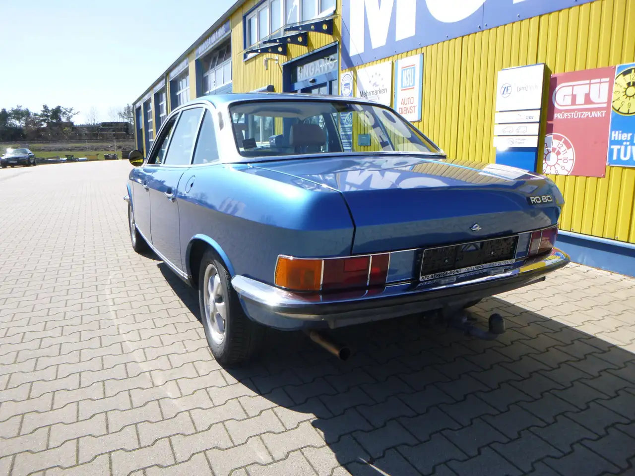 NSU RO80 Letzte Modellreihe im guten Zustand; AHK abnehmbar, foto 11