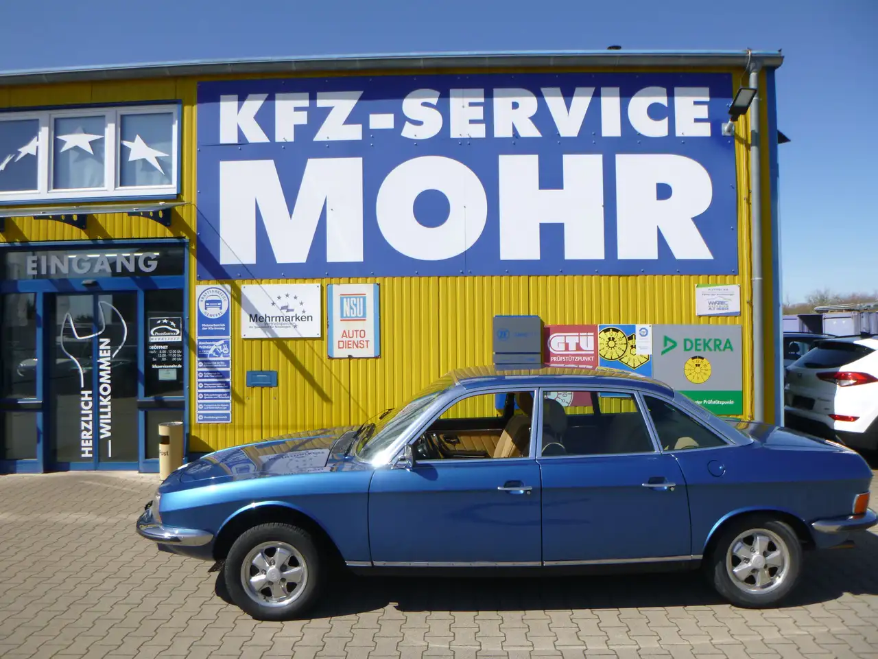 NSU RO80 Letzte Modellreihe im guten Zustand; AHK abnehmbar, foto 2