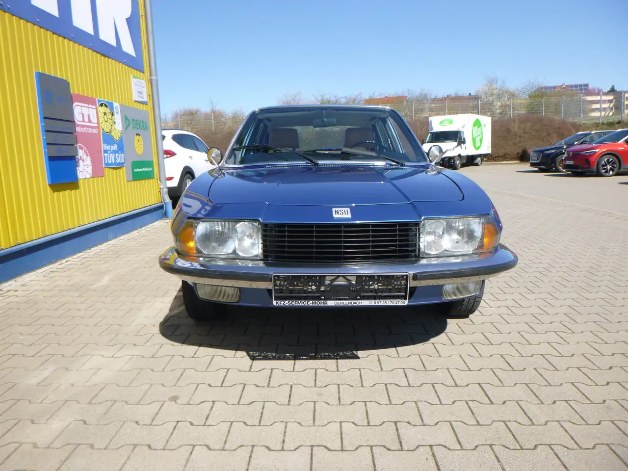 NSU RO80 Letzte Modellreihe im guten Zustand; AHK abnehmbar, foto 4