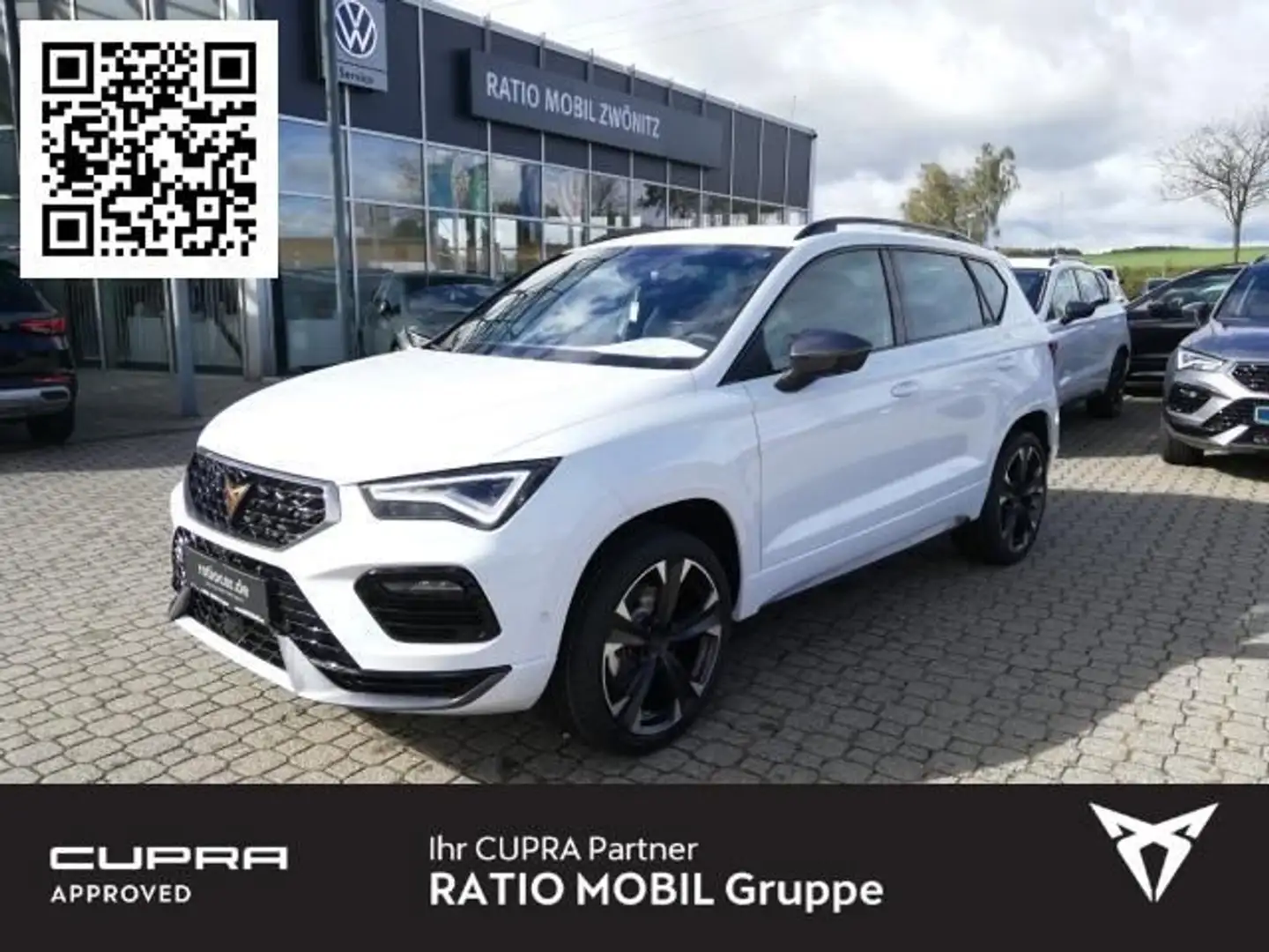CUPRA Ateca ATECA 1.5 TSI DSG 5 J.GAR.*PARKLENKASS. NAVI SHZ Weiß - 1