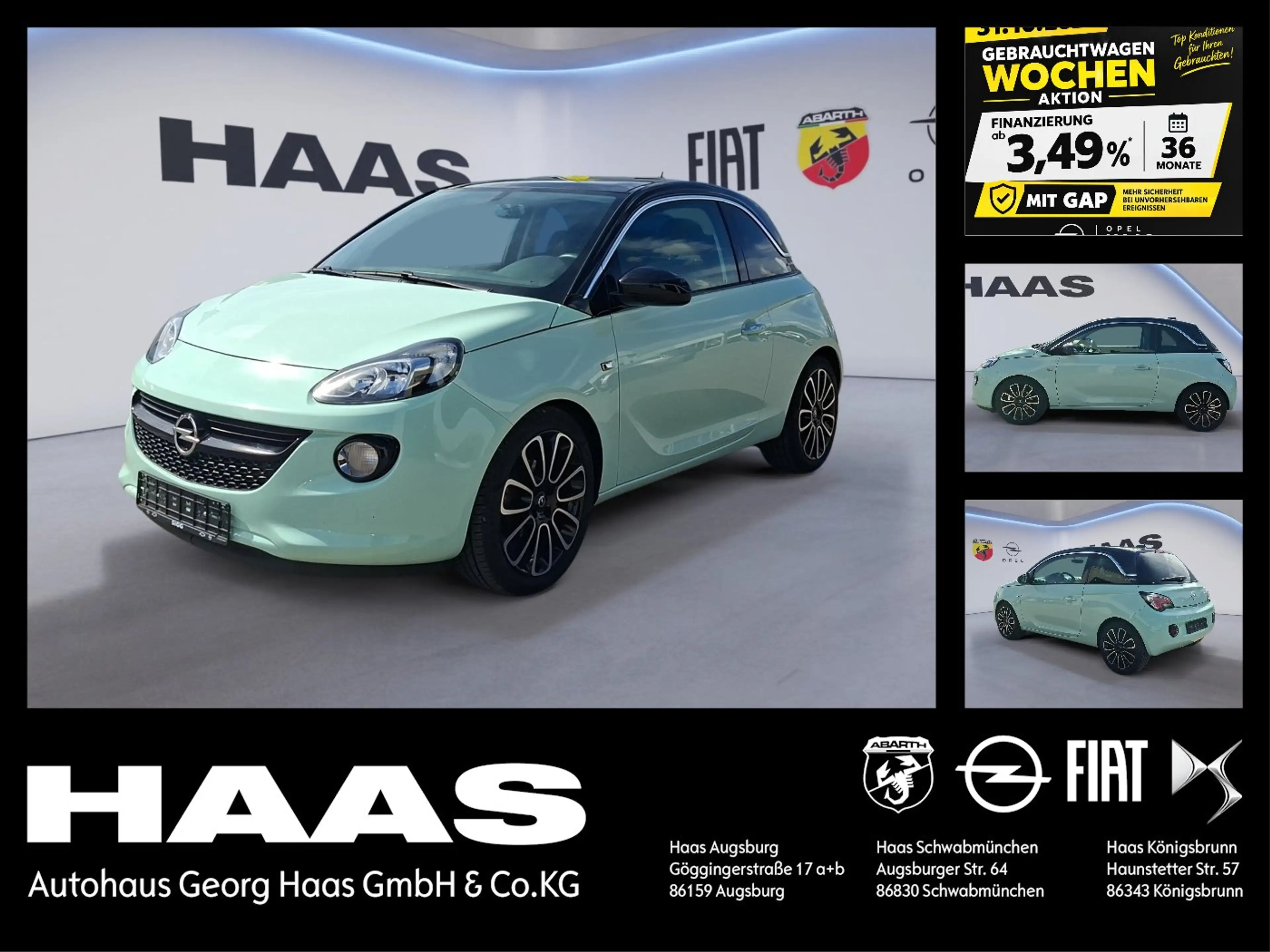 Opel Adam 1.4 Jam Panoramadach Top Ausstattung