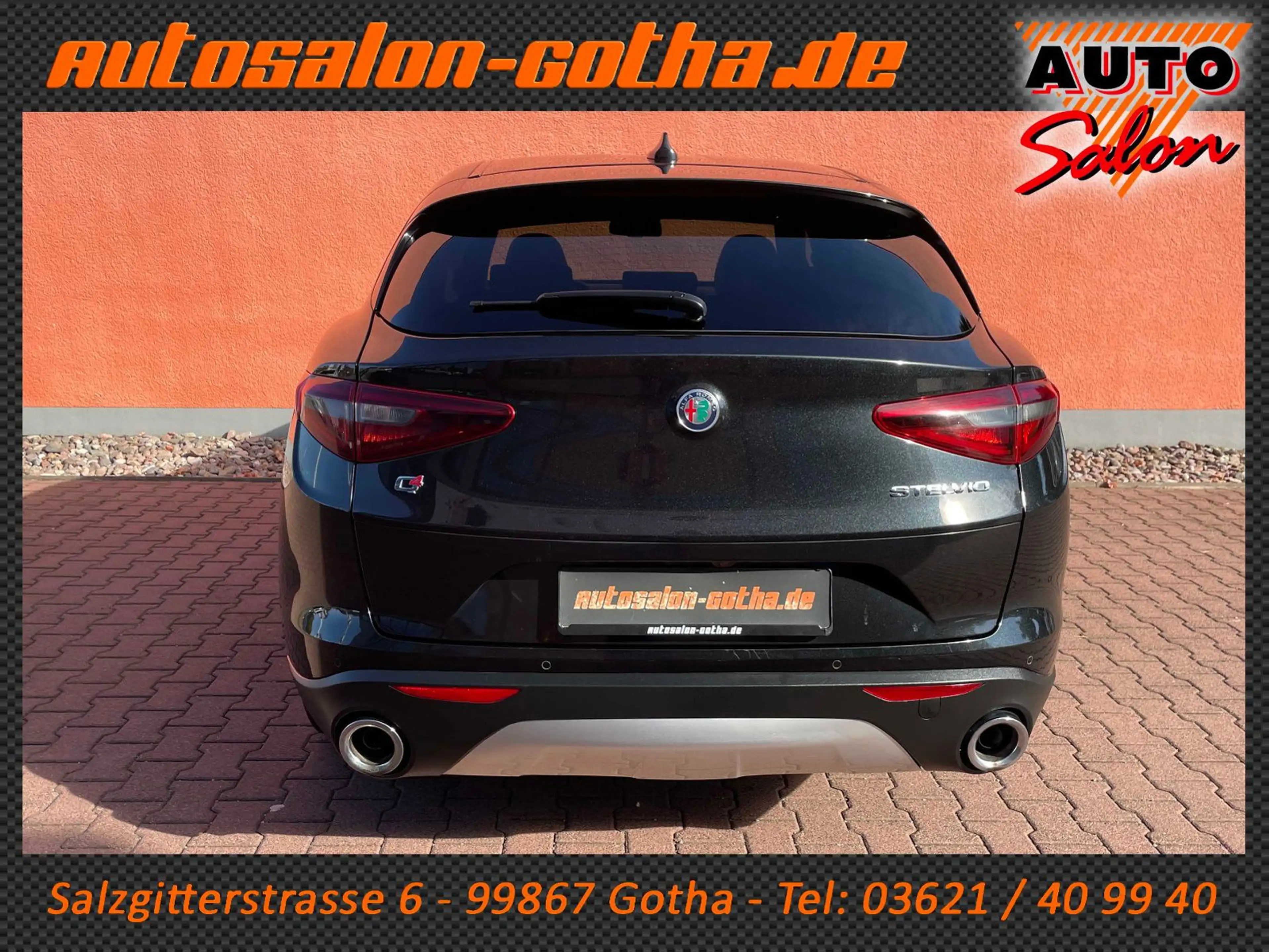 Alfa Romeo Stelvio Lusso Q4 NERO VULCANO 1.Hd+Scheckheft — photo 5