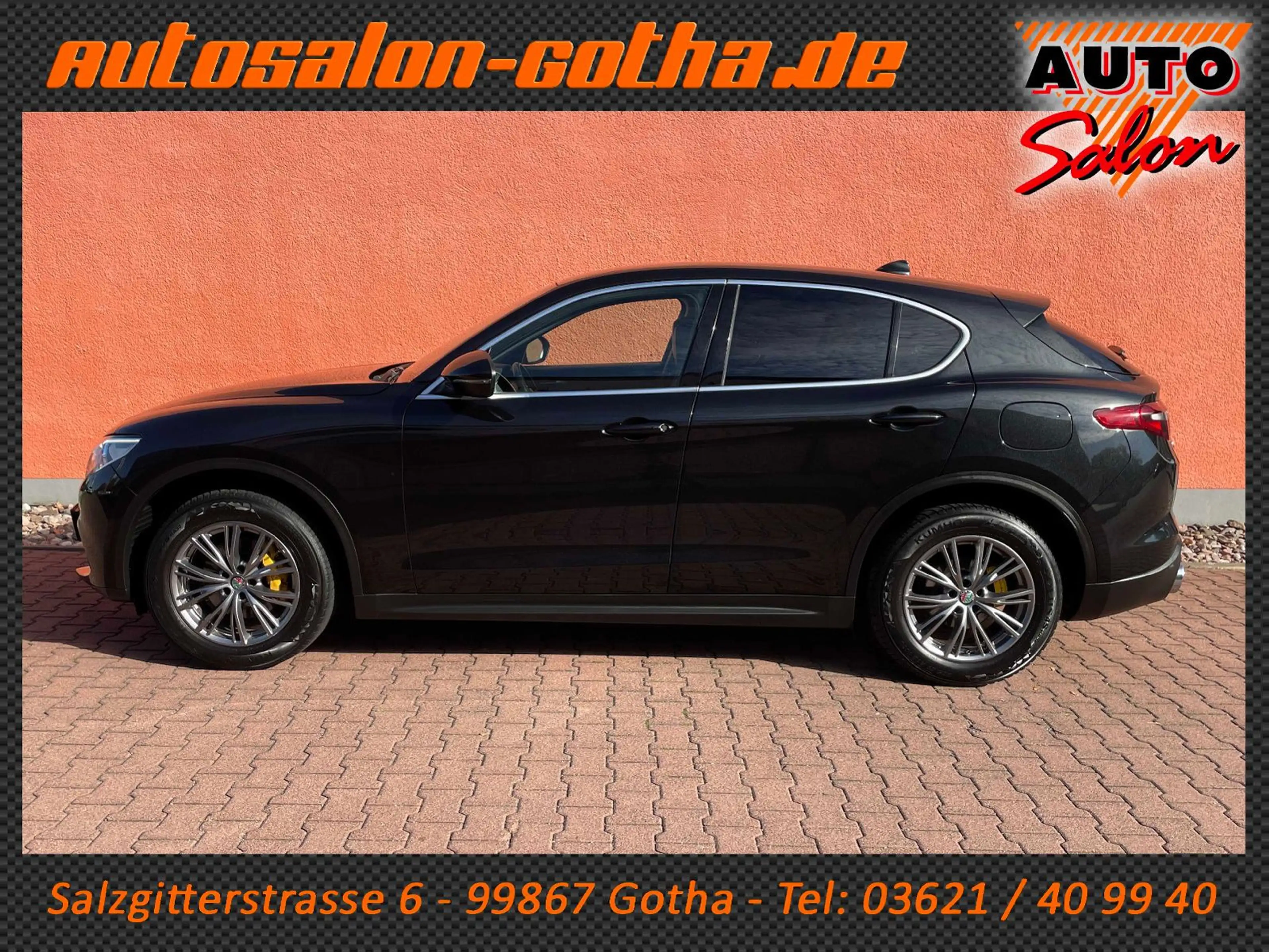 Alfa Romeo Stelvio Lusso Q4 NERO VULCANO 1.Hd+Scheckheft — photo 7