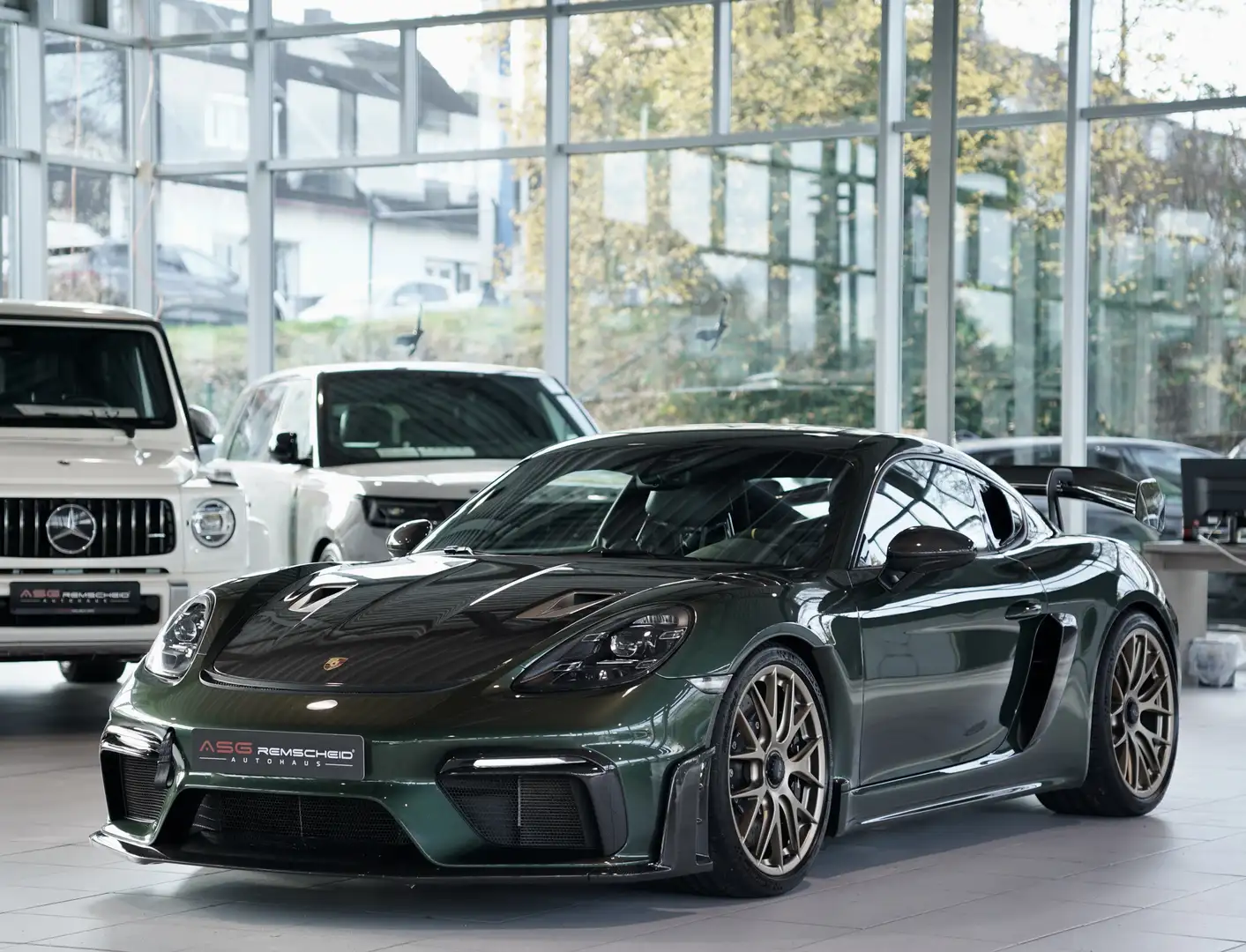 Porsche Cayman 718 GT4 RS WEISSACH*LIFT*Carbon*CLUBSPORT Grün - 1