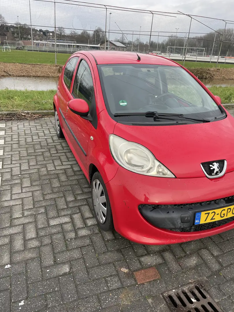 Peugeot 107 1.0-12V XS Rood - 1