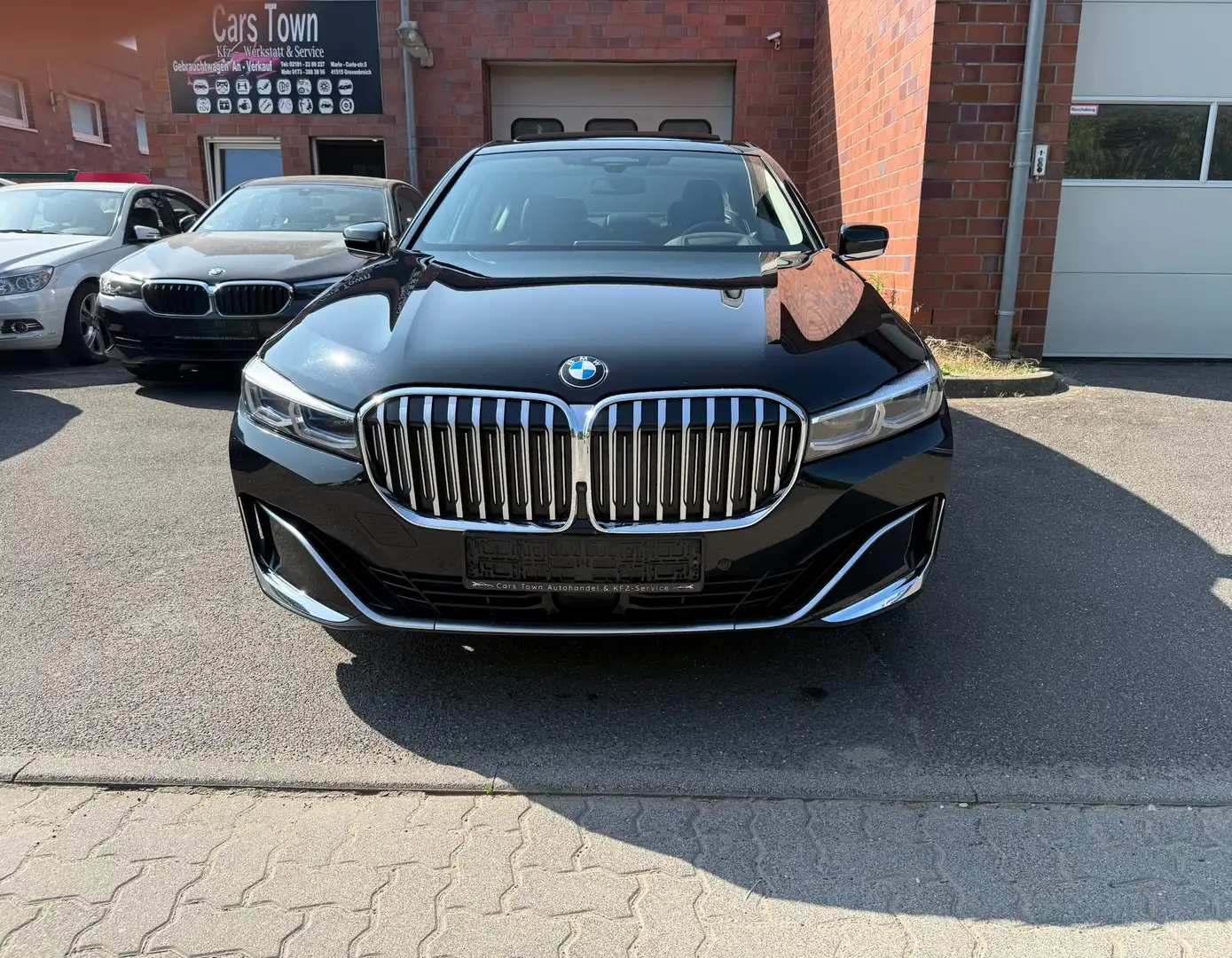 BMW 730 d  1.Hand Luxury Line, Schiebedach, Head-up, ACC Siyah - 2