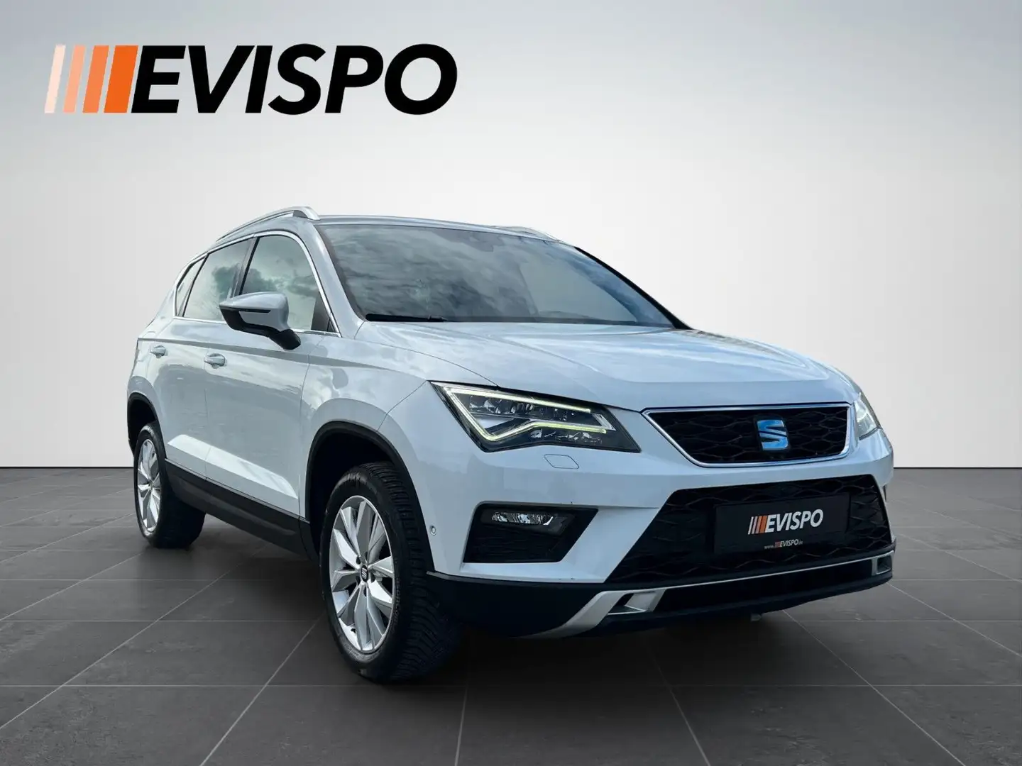 SEAT Ateca Xcellence*DSG*DAB*PANO*360°View*Alcantara* Blanc - 1