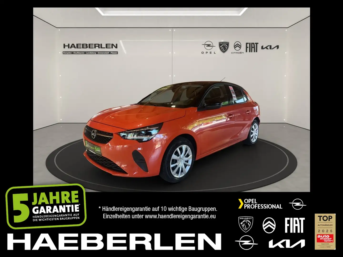 Opel Corsa F e Edition *RKamera*AppleCarPlay* Oranje - 1