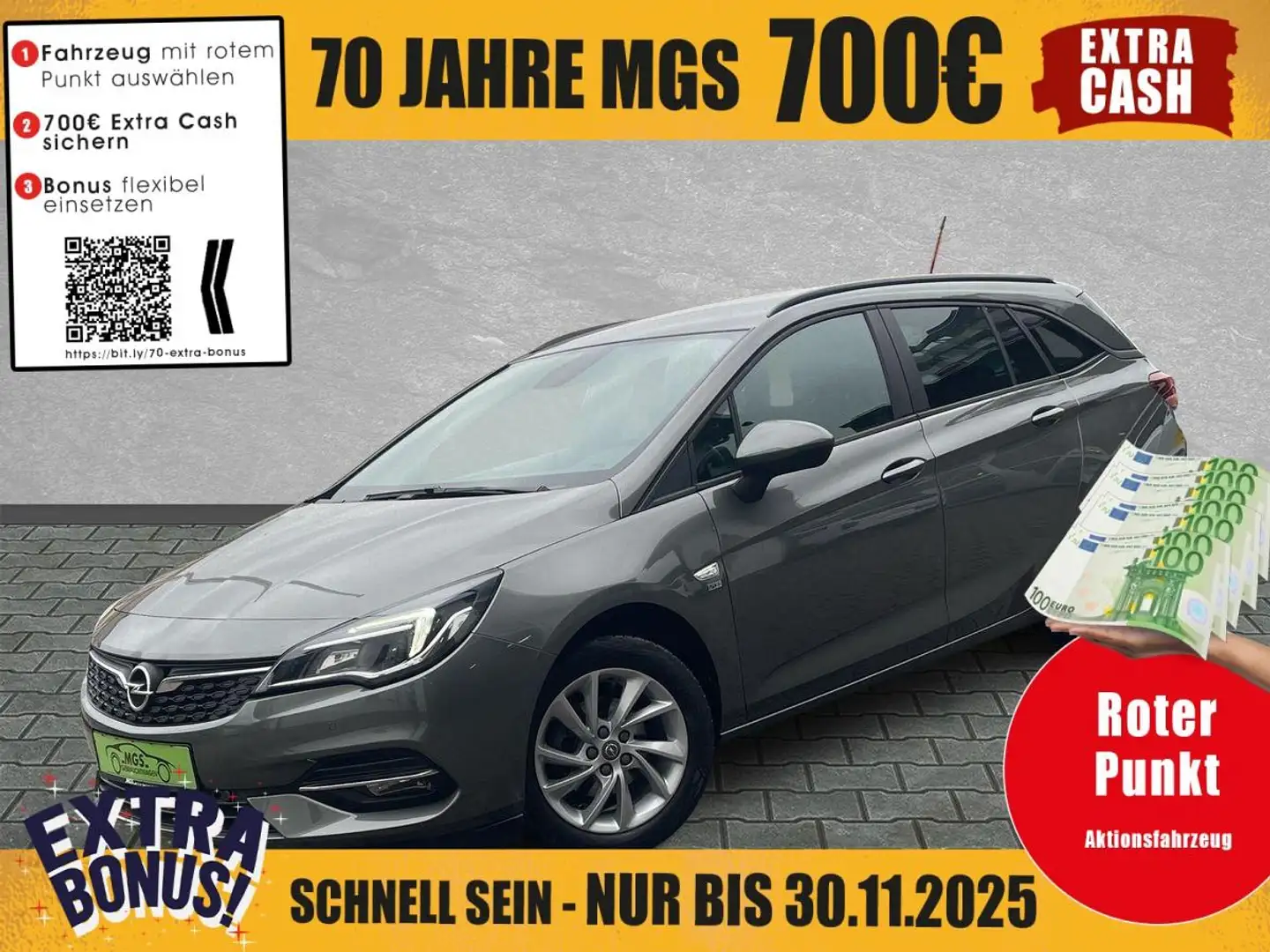Opel Astra 120 Jahre Start/Stop 1.2 KAT NAVI #S&S Gris - 1