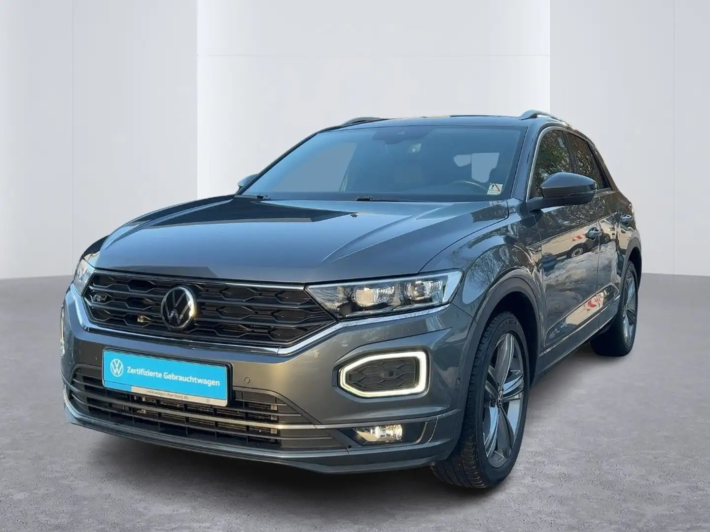 Volkswagen T-Roc 1.5 TSI DSG Sport AHK Kamera LED Grau - 2