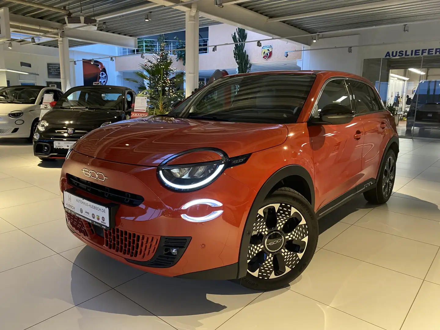 Fiat 600 e  La Prima / Klimaautom. / RFK / Navi / Adapt. Te Orange - 1