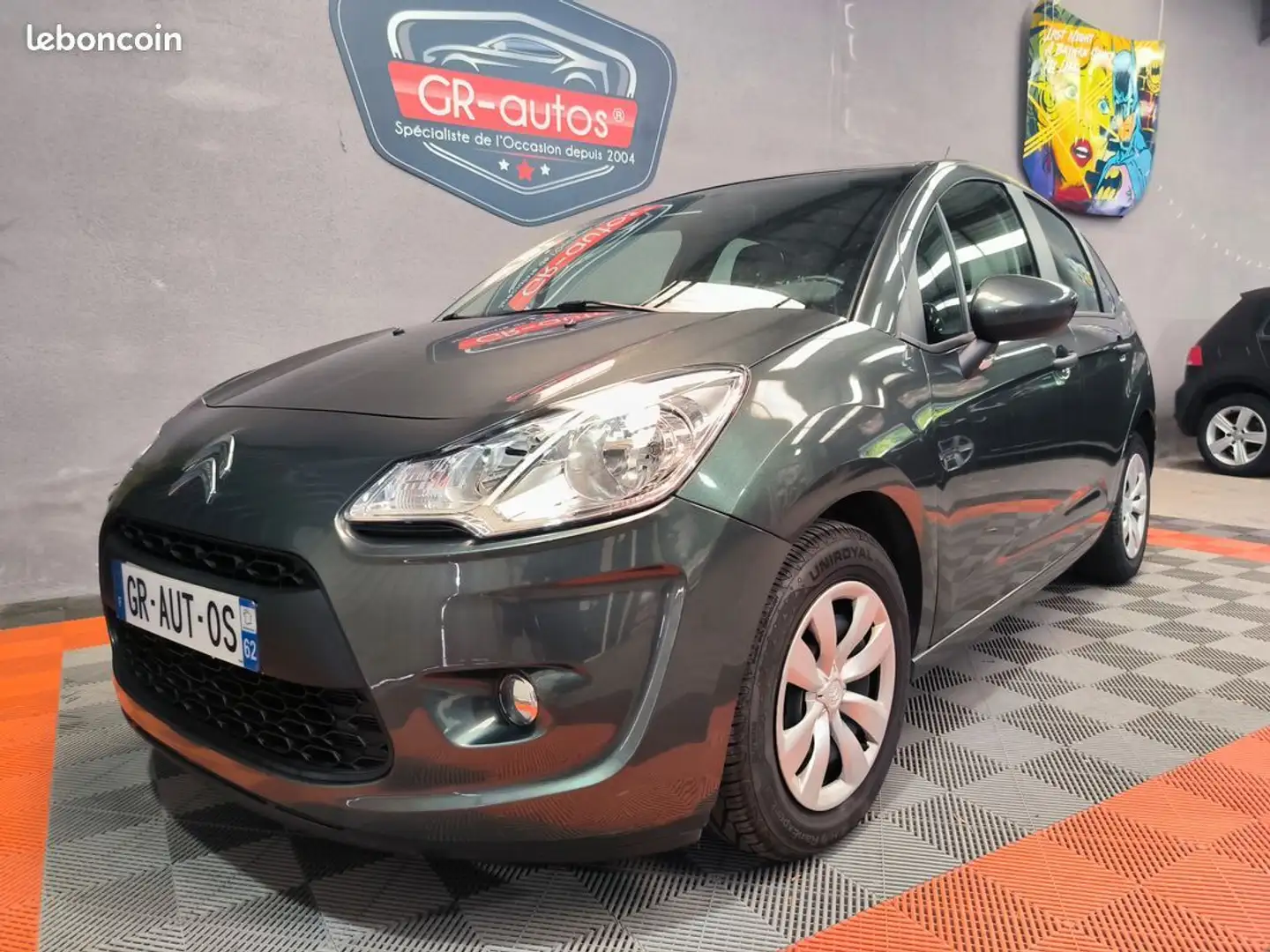 Citroen C3 1.1l advance moteur TU ( pas puretech ) 18.000kms CERTIFIES 1ere Main garantie 12 mois Gris - 1