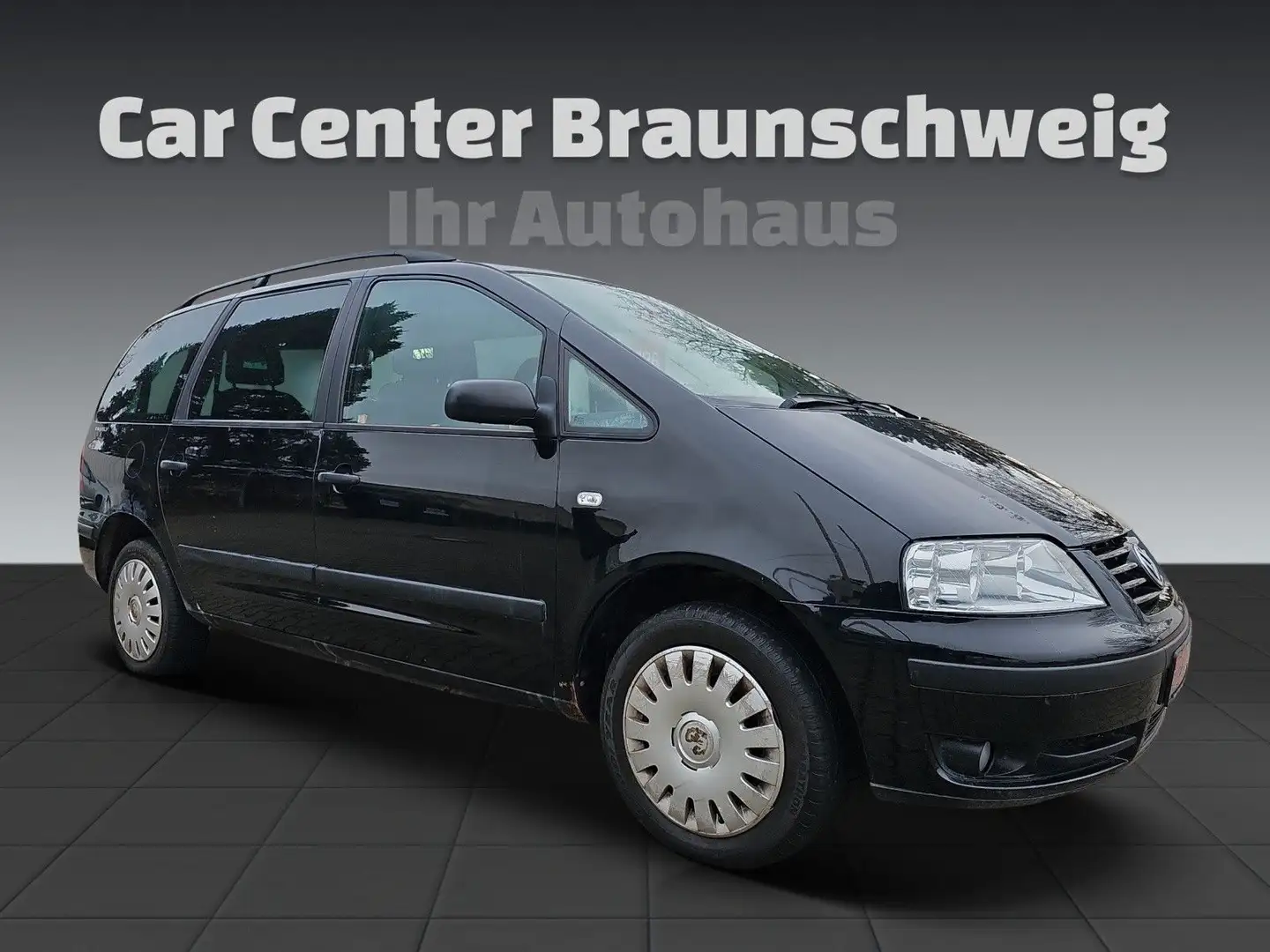 Volkswagen Sharan 1.9 TDI Comfortline+Temp+AHK Black - 2