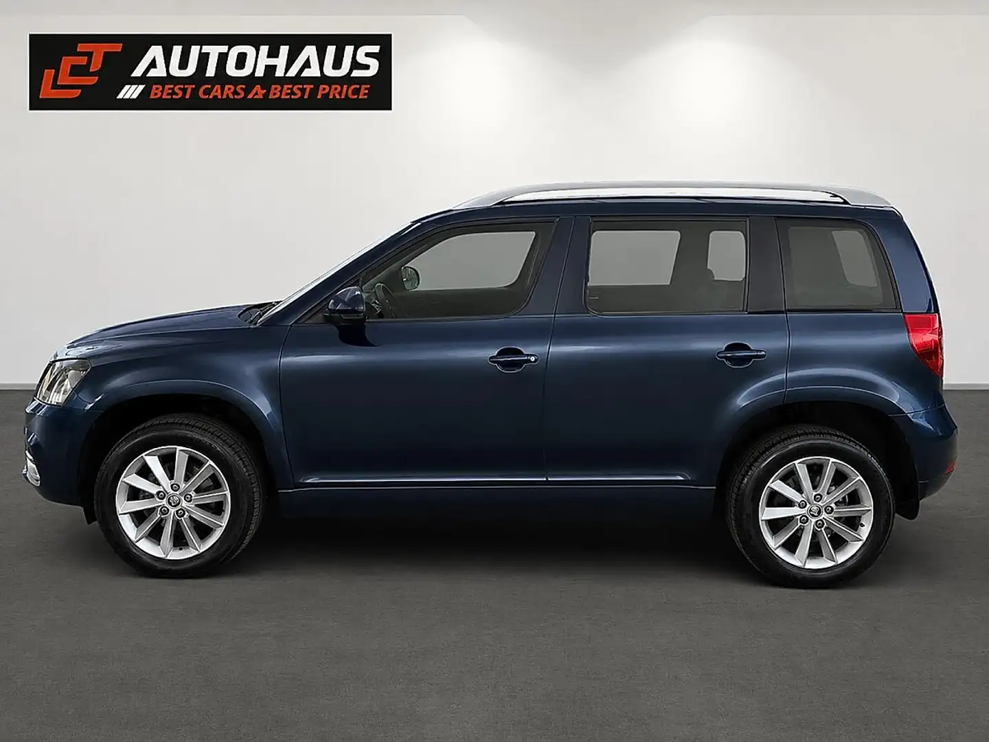Skoda Yeti Ambition 2,0 TDI 4x4 | 1.BESITZ | Blau - 2