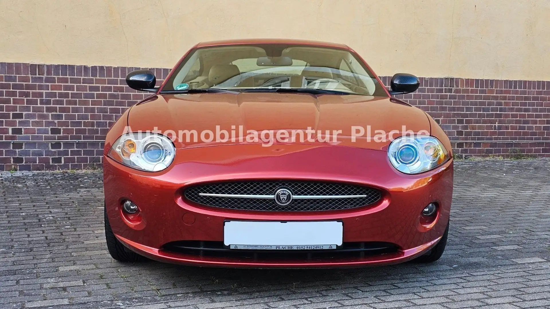 Jaguar XK Coupe 3.5 V8 *Service Neu/Dtsch Fzg/Gepflegt* Rot - 2