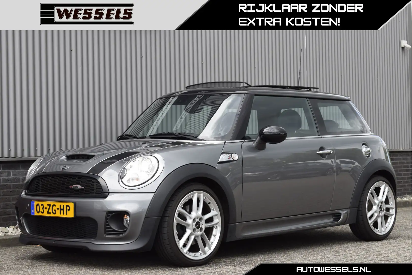 MINI Cooper S Mini 1.6 Chili J.C.W Panorama, Stoelverwarming, PD Grijs - 1