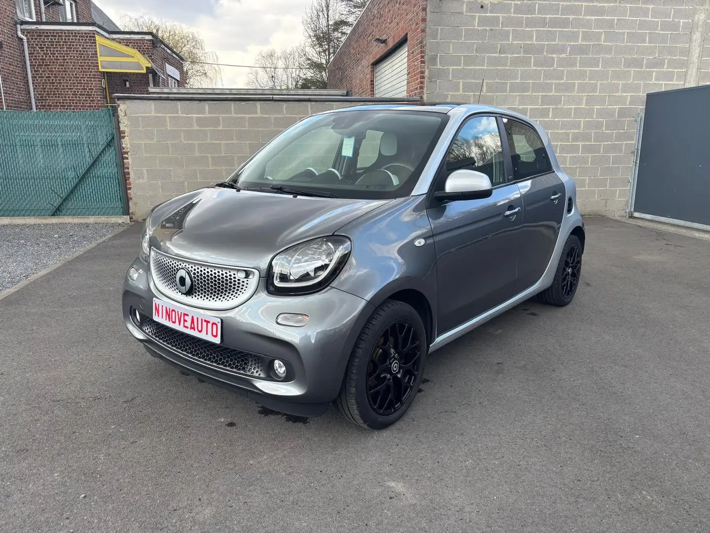 smart forFour 1.0i Passion*PANO BLUETH PARKSENSOR CRUISE Grijs - 2