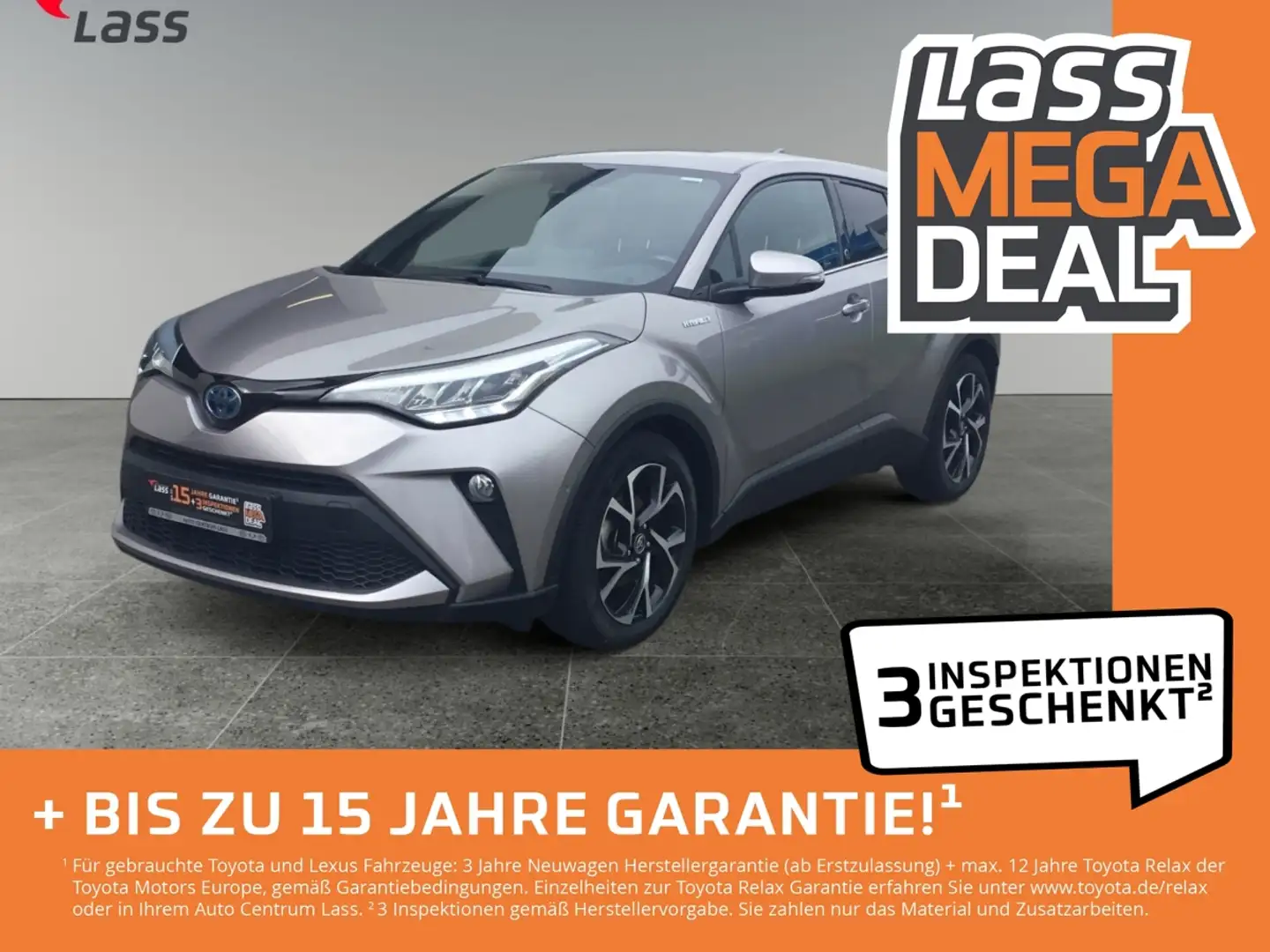 Toyota C-HR 2.0 Team D Bi-LED, Fernlichtassistent Gris - 1