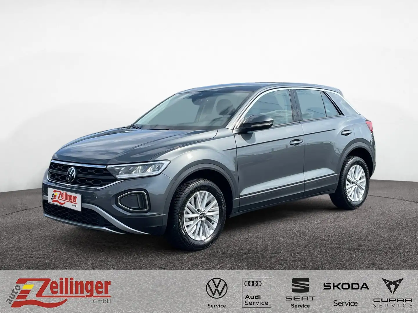 Volkswagen T-Roc TSI|APP-CONNECT|ACC|ASSISTENZPAKET|SHZ|DAB Gris - 1