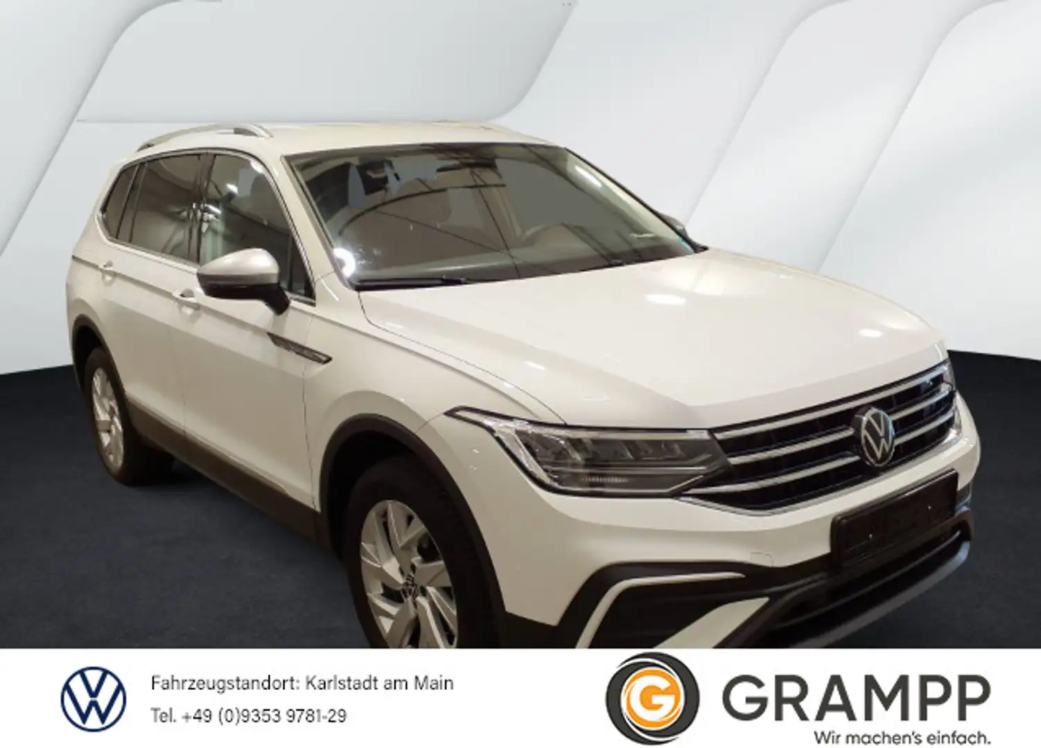 Volkswagen Tiguan Allspace Life 1.5TSI DSG +7 SITZE+AHK+LED Weiß - 1