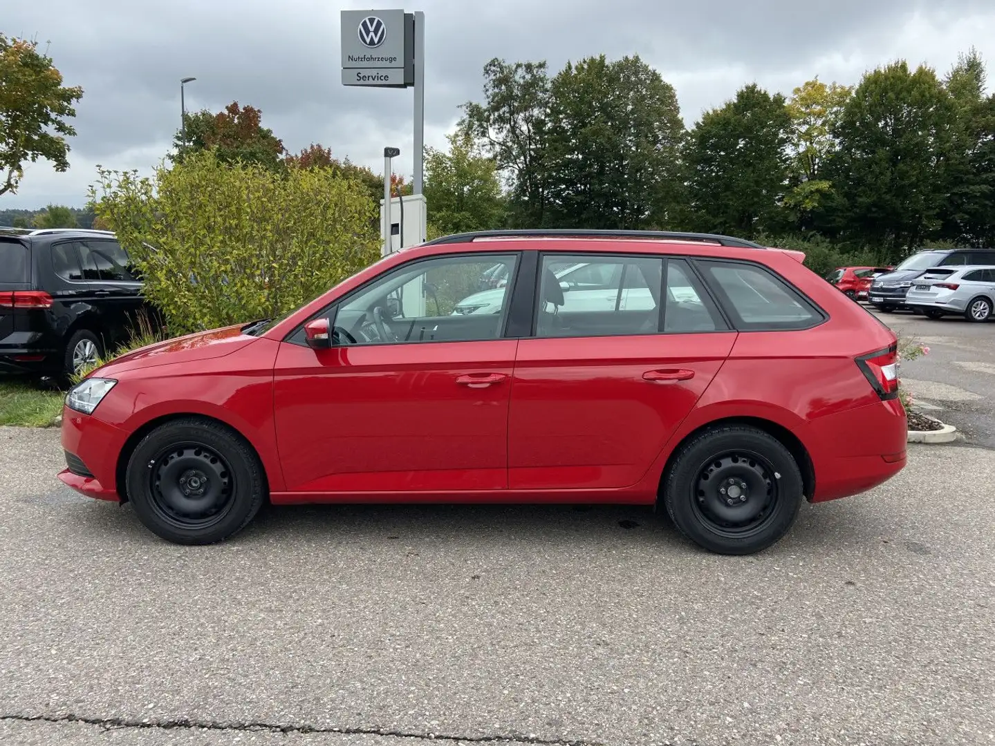 Skoda Fabia Combi 1.0 TSI DACHRELING+KLIMA+SMART-LINK+ Rot - 2