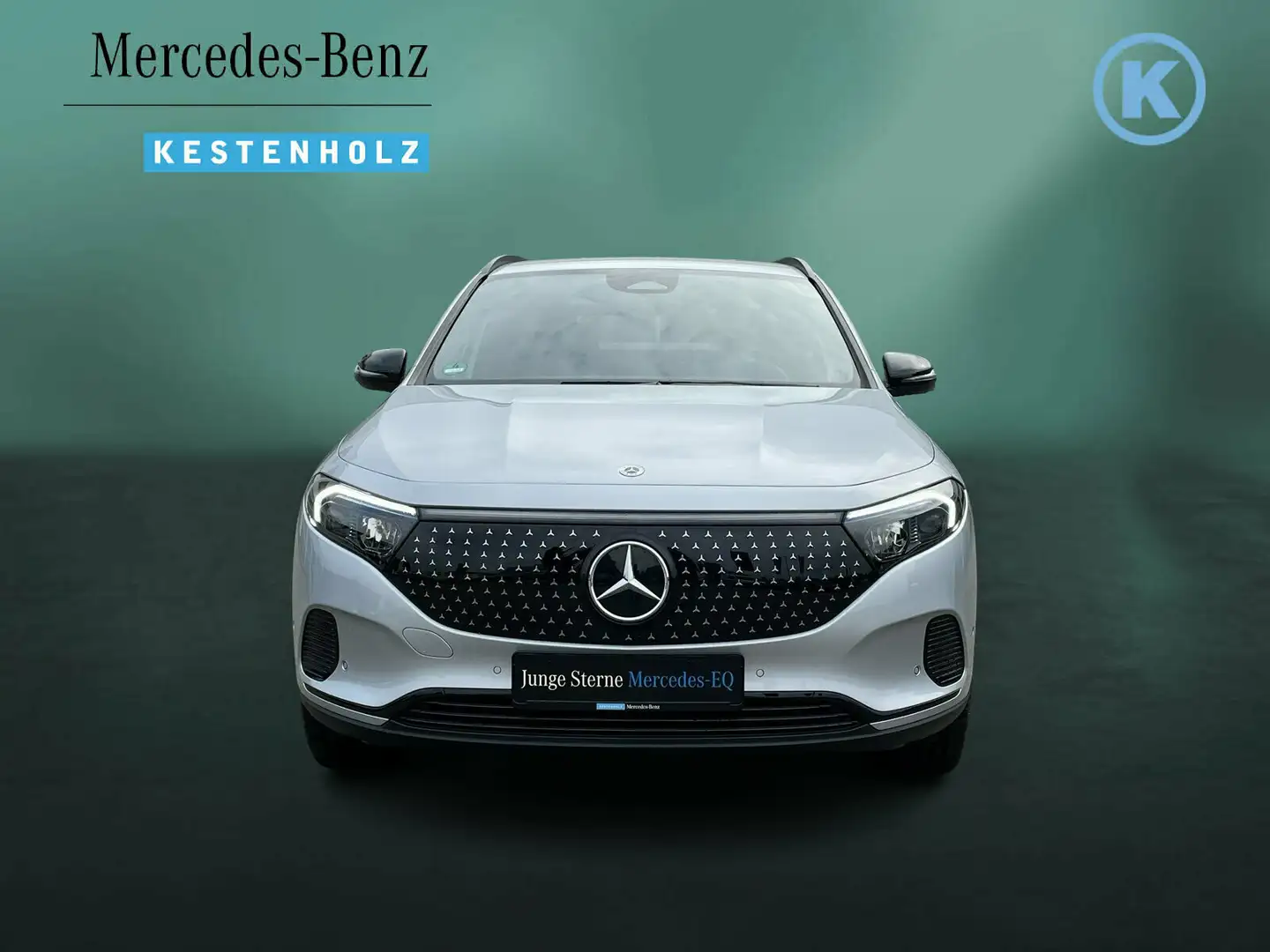 Mercedes-Benz EQA 300 EQA 300 4M ELECTRICART+NIGHT+KAM+SOUND+KEYL+AMBI Silber - 2