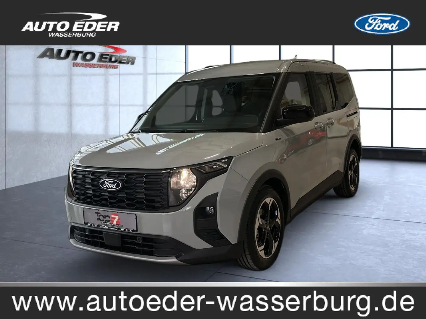 Ford Tourneo Courier Active 1.0 EcoBoost Automatik Navi Gris - 1