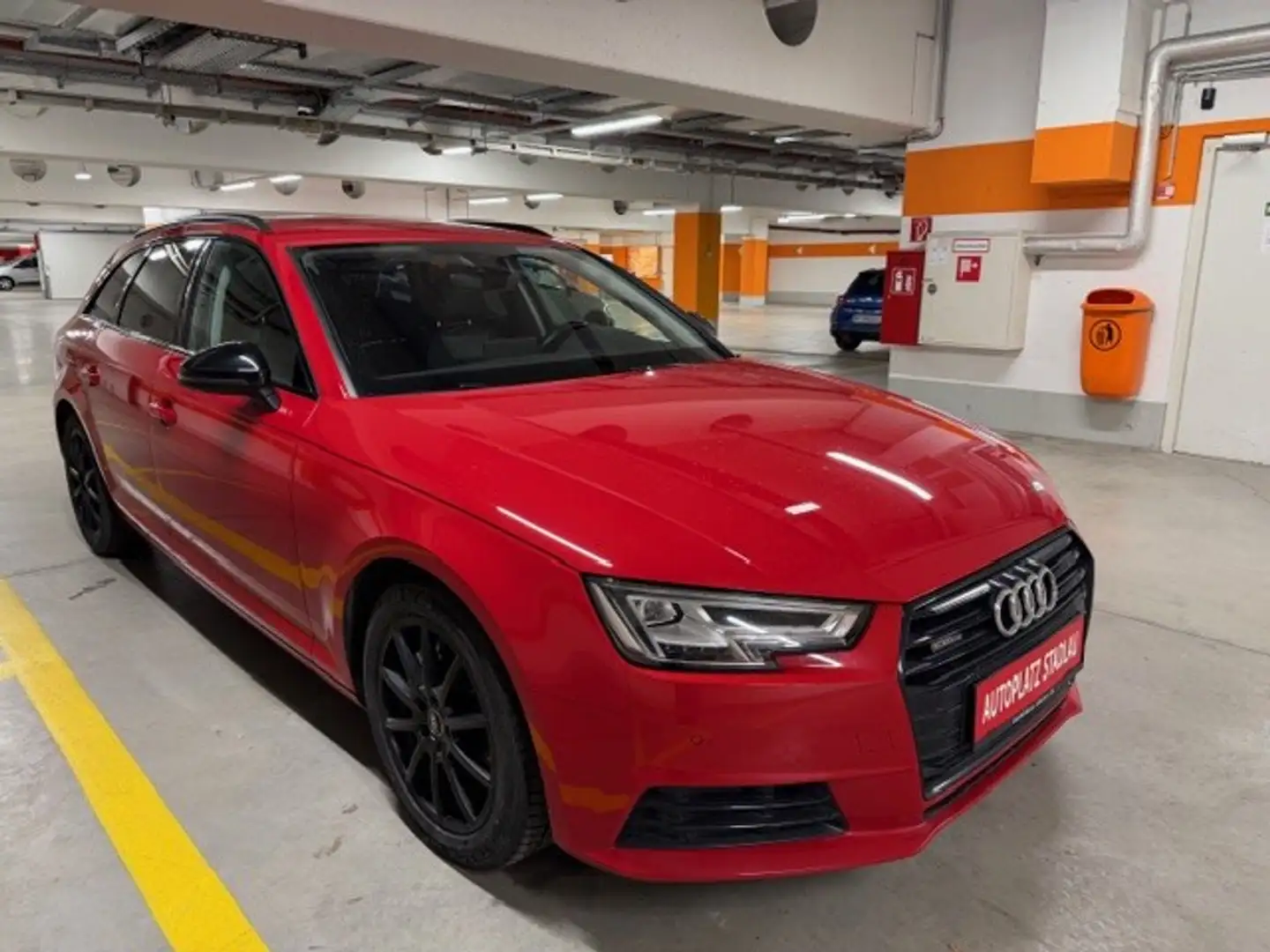 Audi A4 2,0 TDI quattro Sport S-tronic Rot - 2