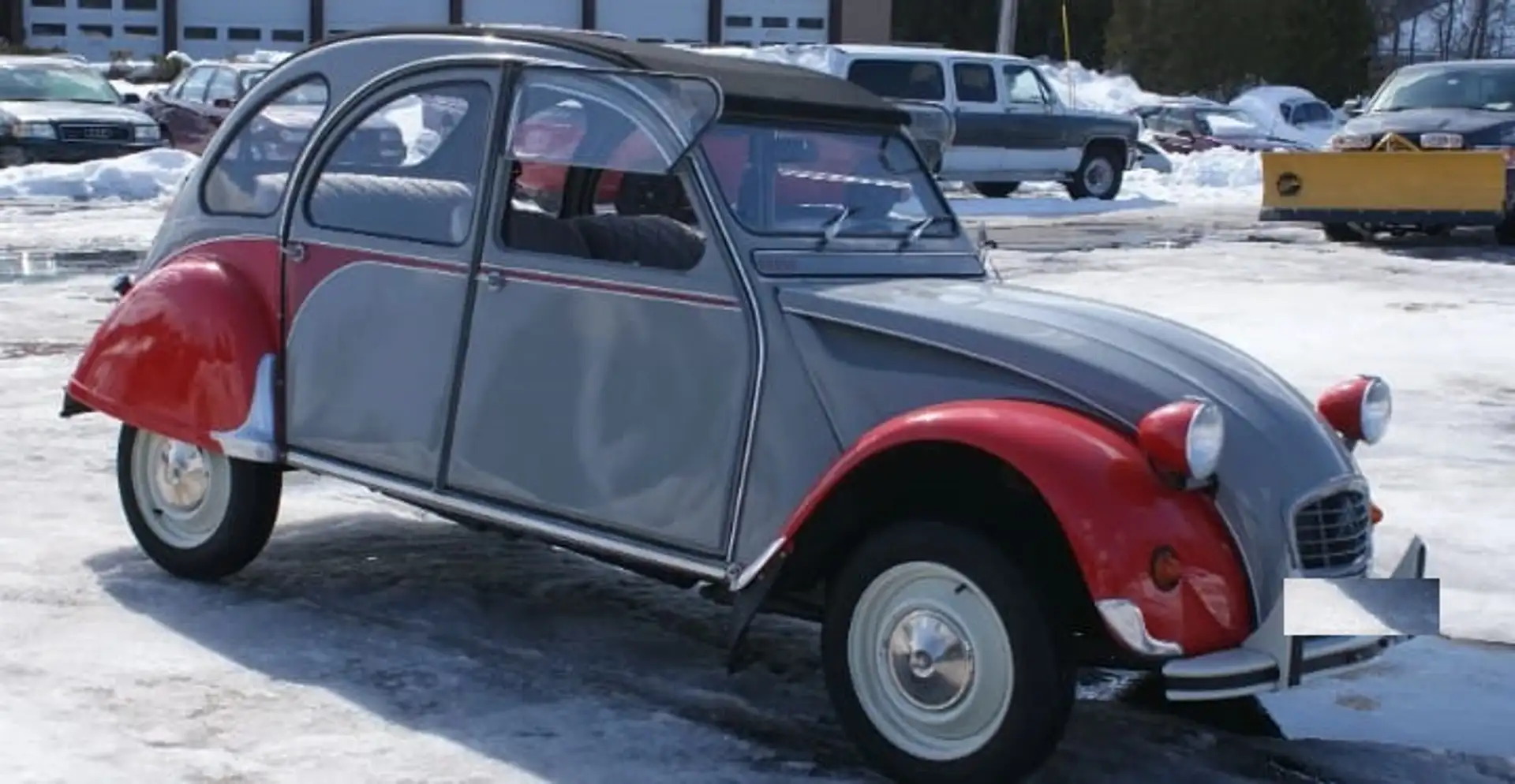 Citroen 2CV 6 Gris - 1