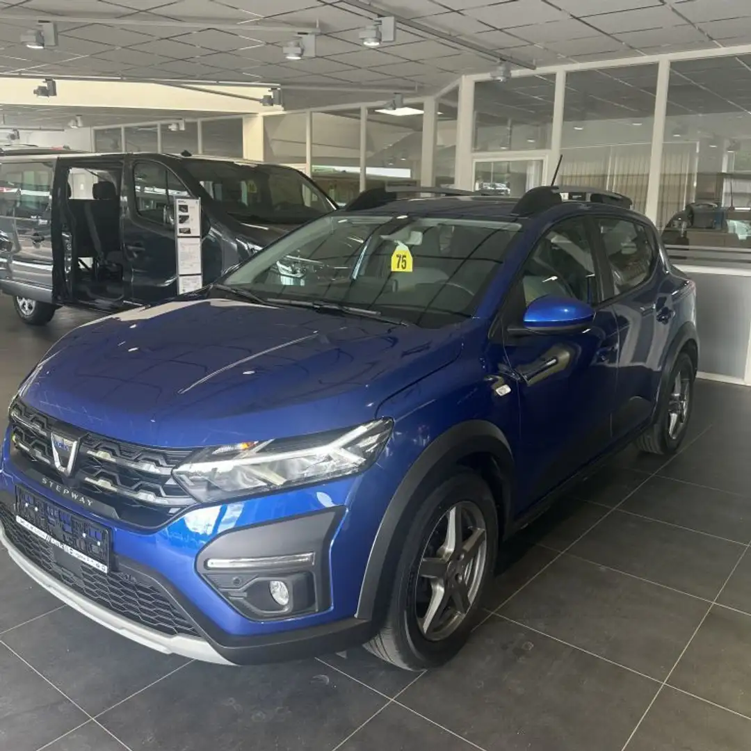 Dacia Sandero Stepway Comfort TCe 100 ECO-G Azul - 1