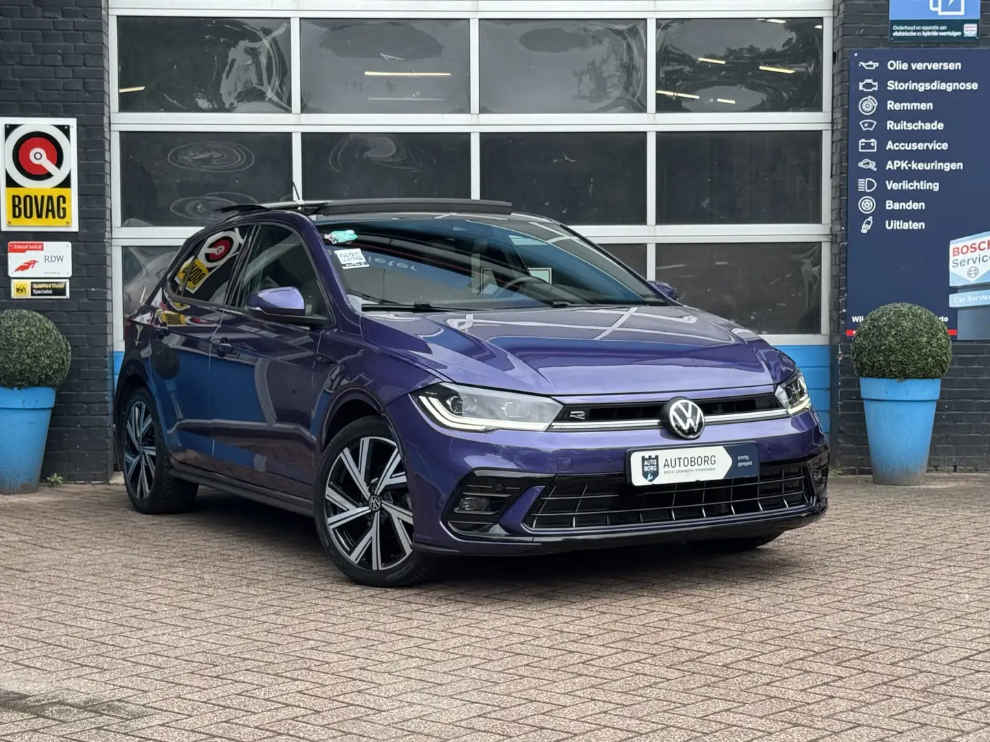 Volkswagen Polo 1.0 TSI R-Line Business GRATIS Afleverpakket! | Pa Paars - 1