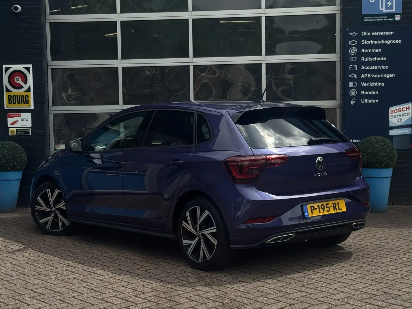 Volkswagen Polo 1.0 TSI R-Line Business Prijs Inclusief Onderhoud Paars - 2