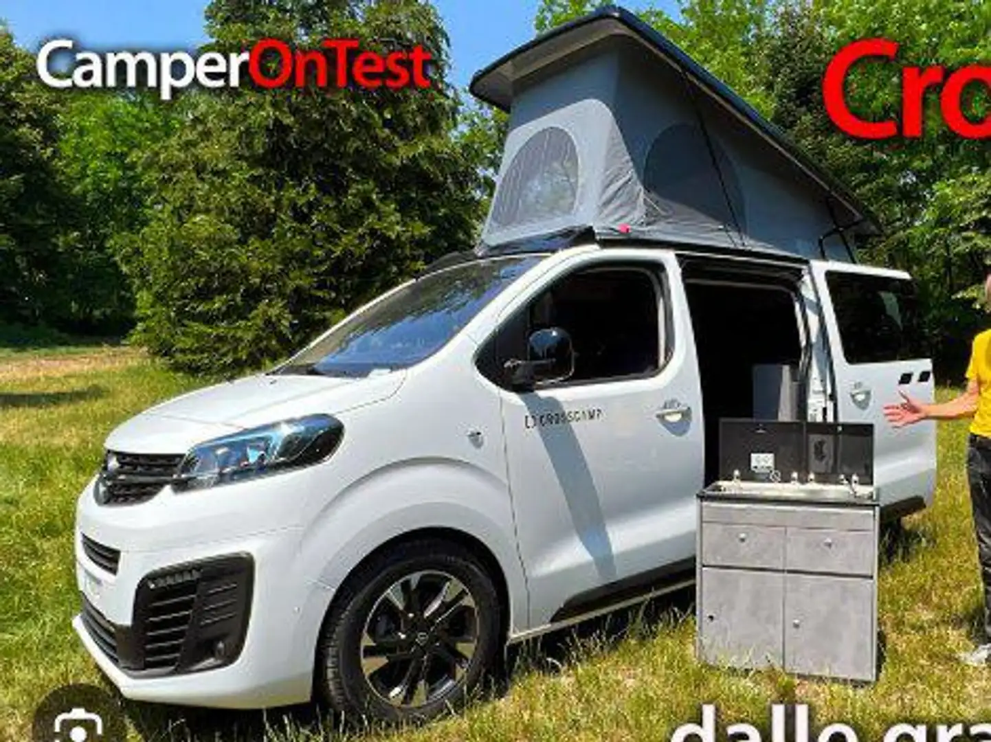 Opel Zafira Life Crosscamp Flex Blanc - 1