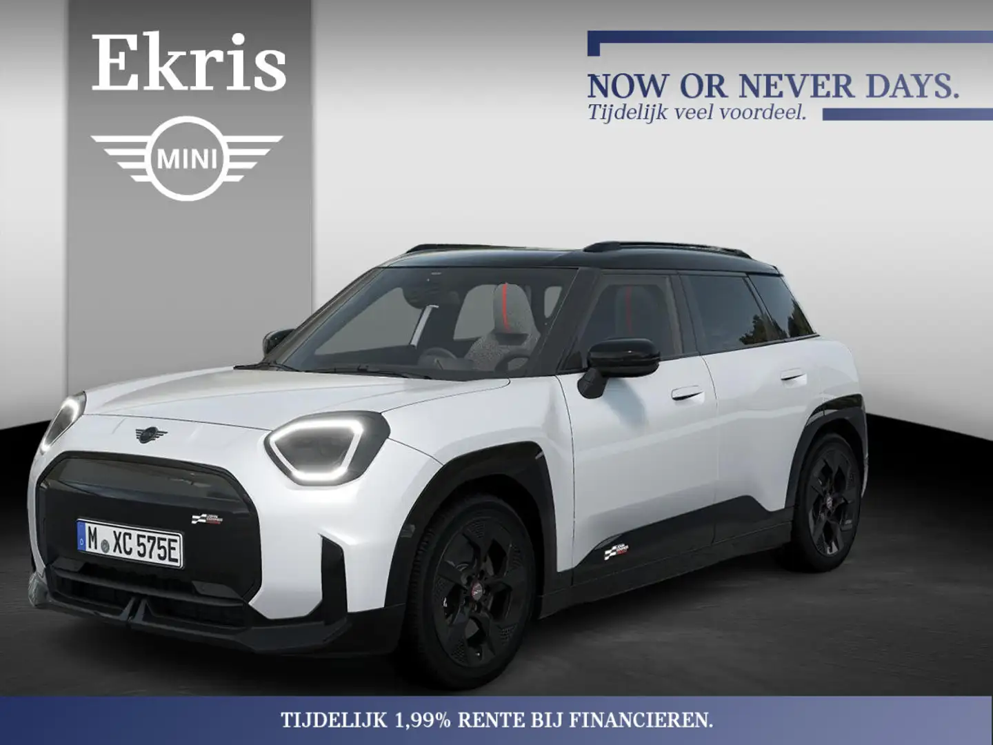 MINI Aceman E John Cooper Works Trim | Pakket M + Actie Biały - 1